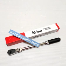 ko-ken Z-EAL 3/8 (9.5 mm) sq 72 Gear Swing Head Long Ratchet Handle 3726Z-280