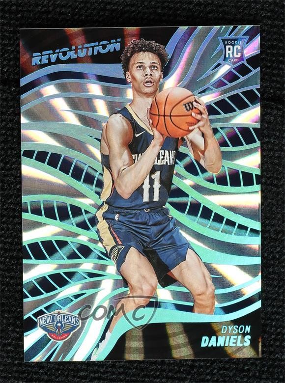 2022-23 Panini Revolution Rookies Sunburst 3/75 Dyson Daniels #123 0m7x