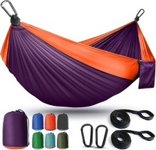 Camping Hammock Lightweight Portable Hammocks Parachute Hammock with Straps