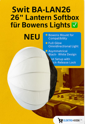   Swit BA-LAN26 26'' Lantern Softbox für Bowens Lights Foto Licht Soft Box   NEU