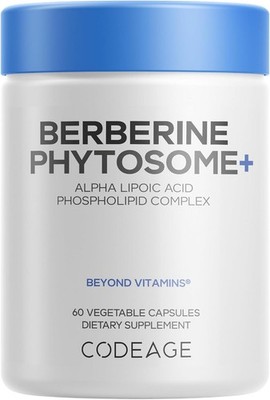Berberine Phytosome+, 60 Vegetable Capsules