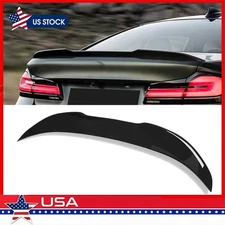 PSM Style Rear Spoiler FOR 11-17 BMW 5 Series F10 535i 535d 550i M5 Gloss Black