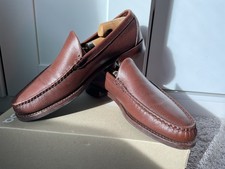 Allen Edmonds Sanibel 42366 Chili Cognac Shoes Loafers Made in USA Mens 10 B