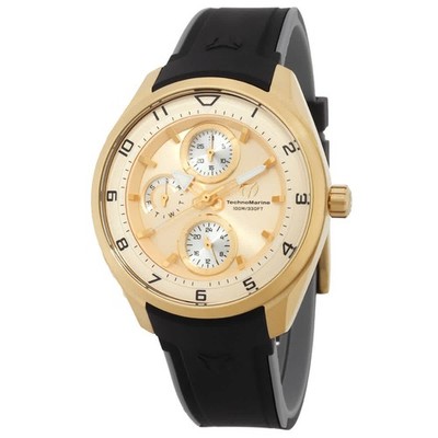 Technomarine TM-318114 Ocean Gold-tone Dial 36 mm Women's Watch New