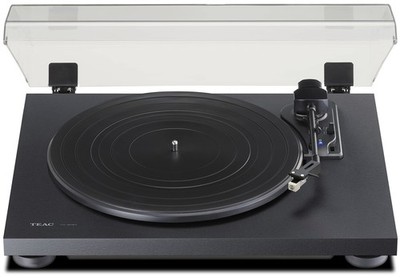 TEAC TN-180BT-B Analog Turntable with Bluetooth Transmitter and Built-in PhonoEQ