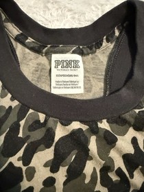 PINK Victoria's Secret Tank Top Size XS Leopard Camo