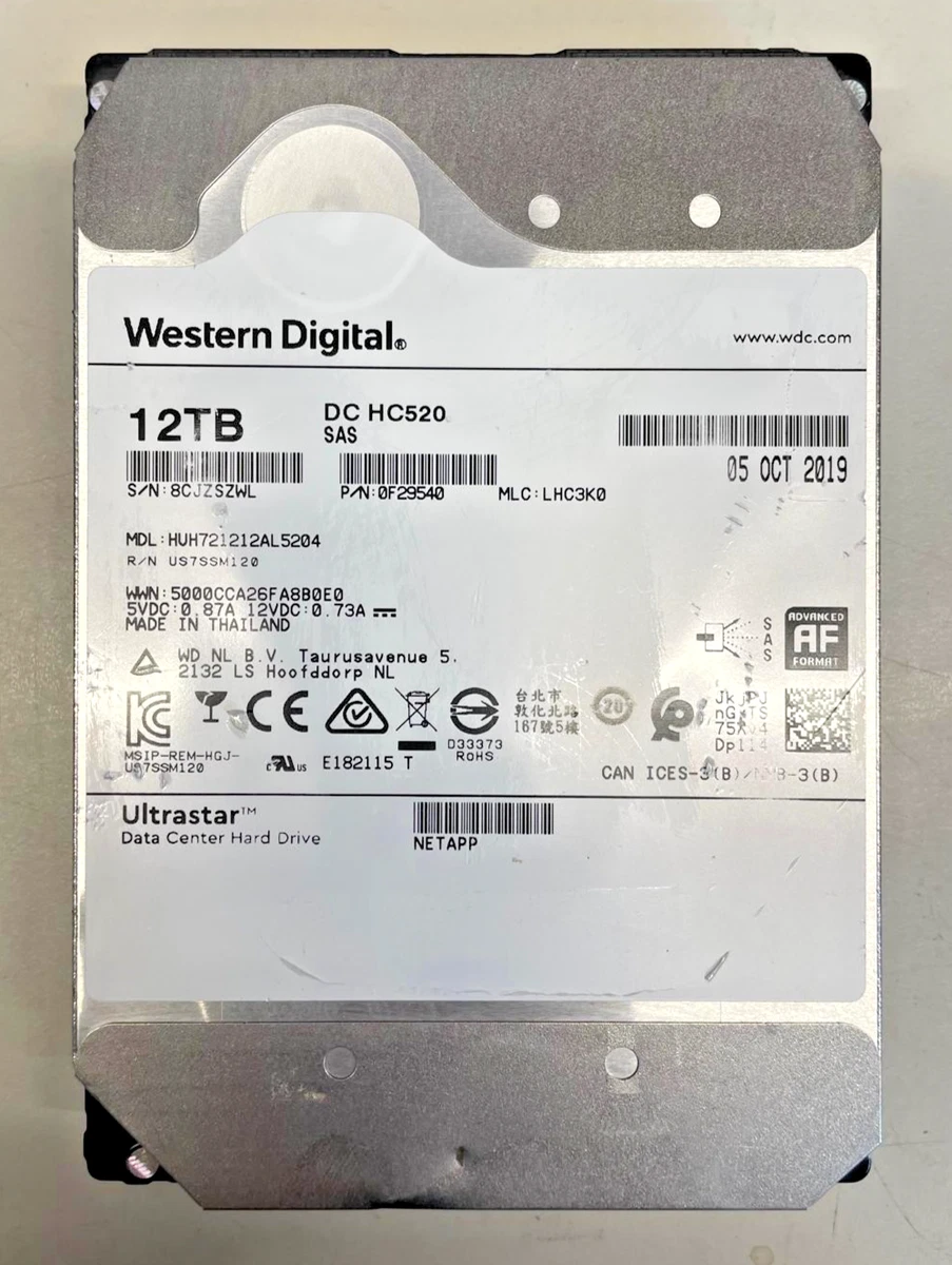 Western Digital 12TB Internal Hard Disk Drives for sale | eBay UK