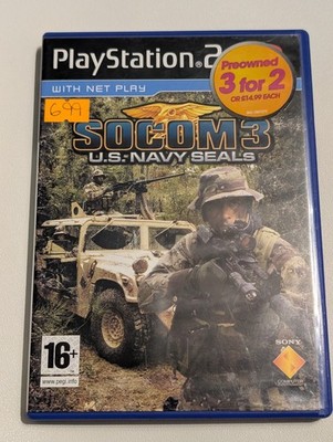 Socom 3 Us Navy Seals Sony PlayStation 2 Spiel komplett 