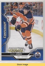 2018-19 Upper Deck Compendium Rookies Blue Caleb Jones #883 READ ds4