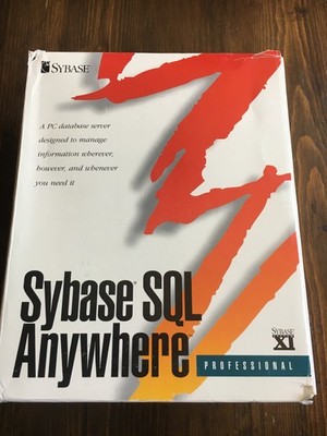 Sybase SQL Anywhere Professional PC Database Server | eBay