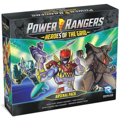 Power Rangers Dino Charge Arsenal Pack Expansion: 4 New Characters, Board Gam...