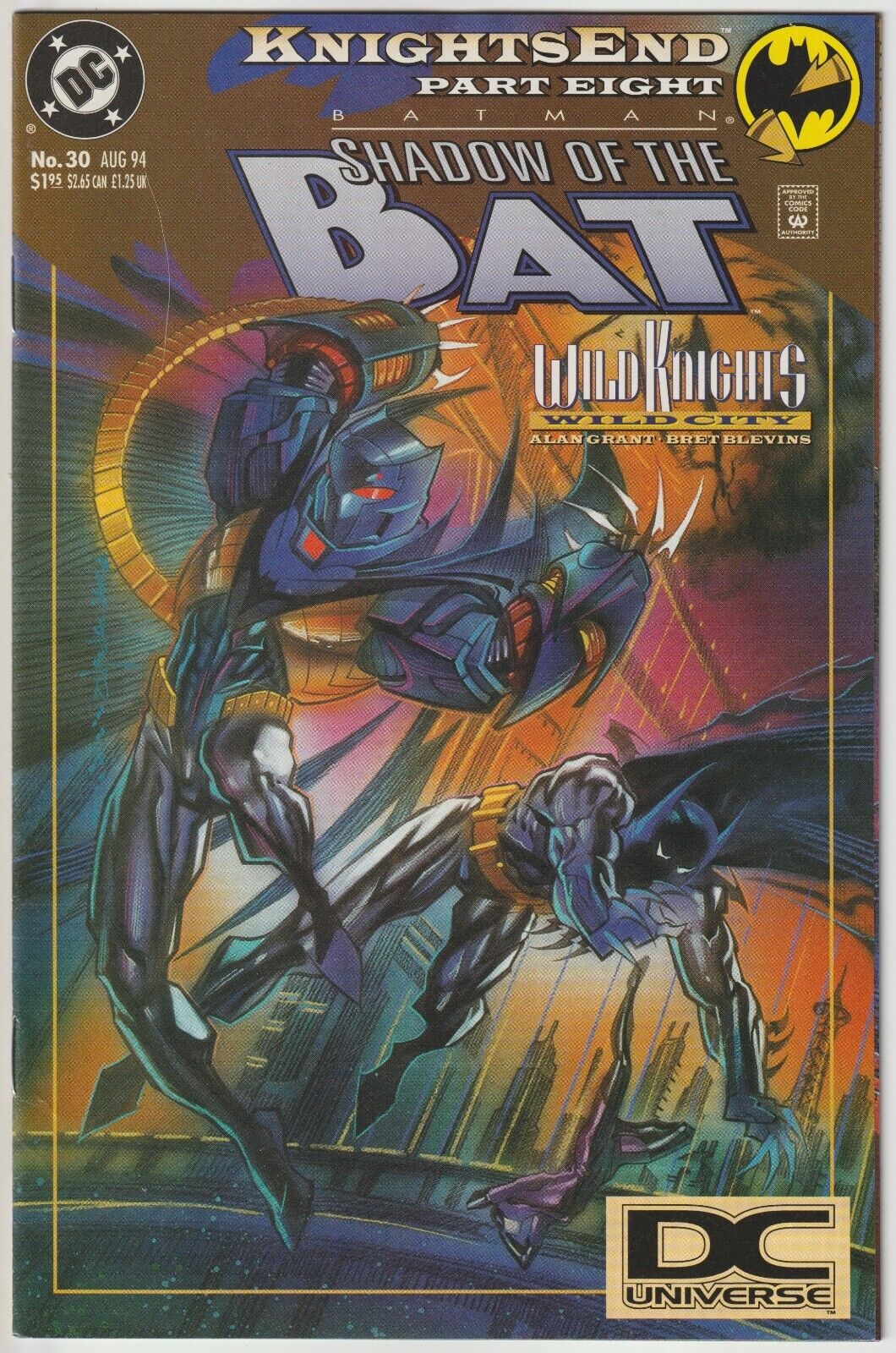 Batman: Shadow of the Bat #30 DC Universe Variant NM 9.4 DC 1994 KnightsEnd P8