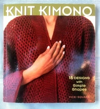 Book KNIT KIMONO 18 Designs with Simple Shapes by Vicki Square Softcover