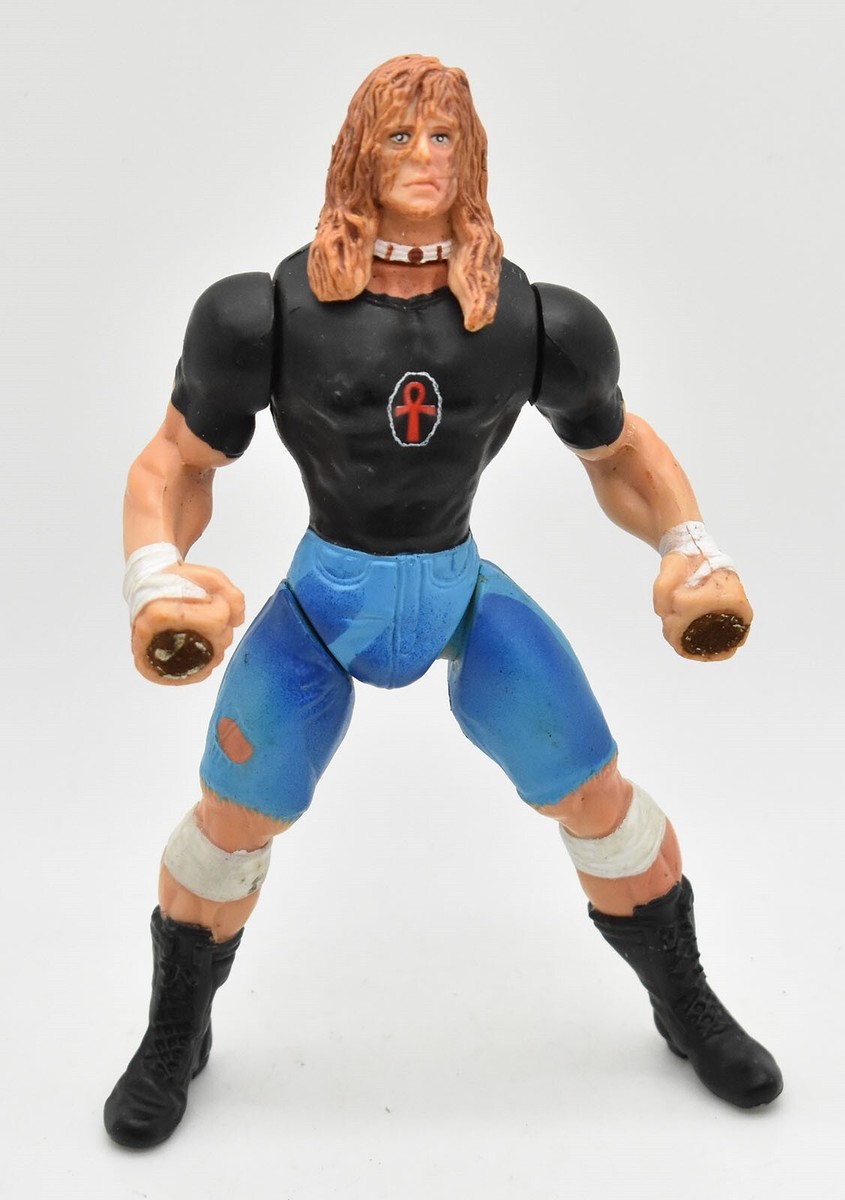 WCW Raven Grip 'N Flip Loose Wrestling Action Figure Toy Biz | eBay