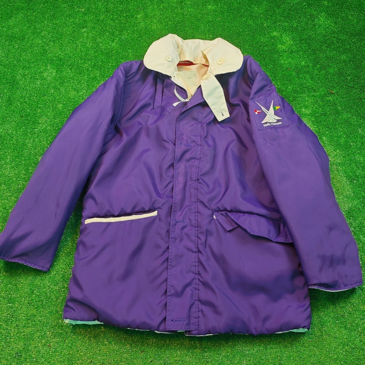 Vintage Helly Hansen Reversible Jacket Coat Mens XL full zip