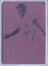 2020 Leaf Flash Baseball Alika Williams Rays Magenta Printing Plate 1/1