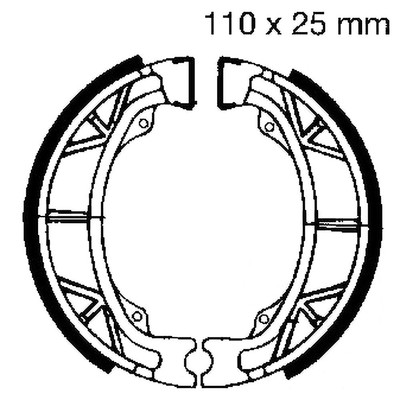 EBC FOR KYMCO 50 FILLY LX 4T DT 2001-2006 SPRING BRAKE JUG