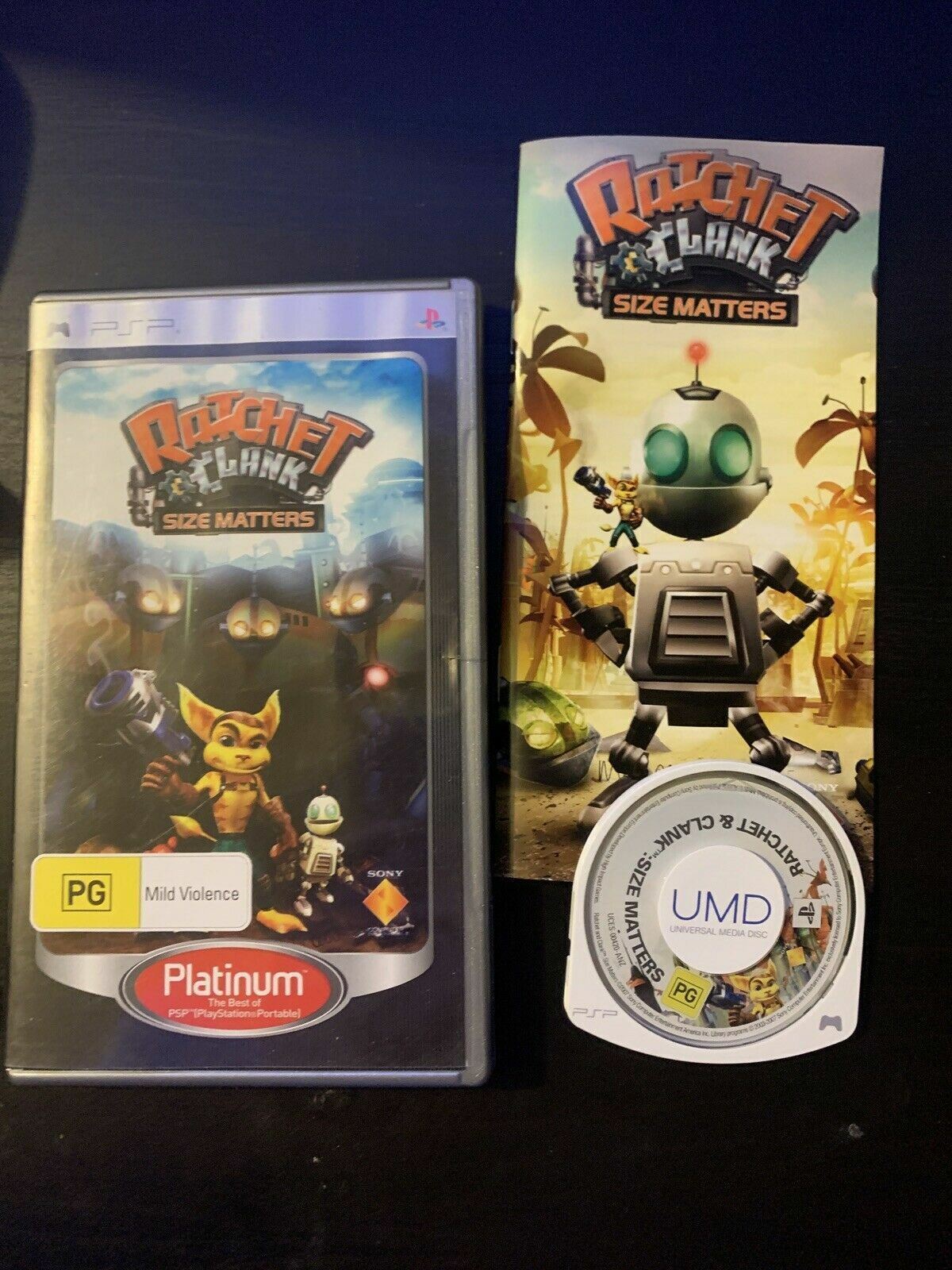 Ratchet & Clank: Size Matters - Platinum Edition (PSP