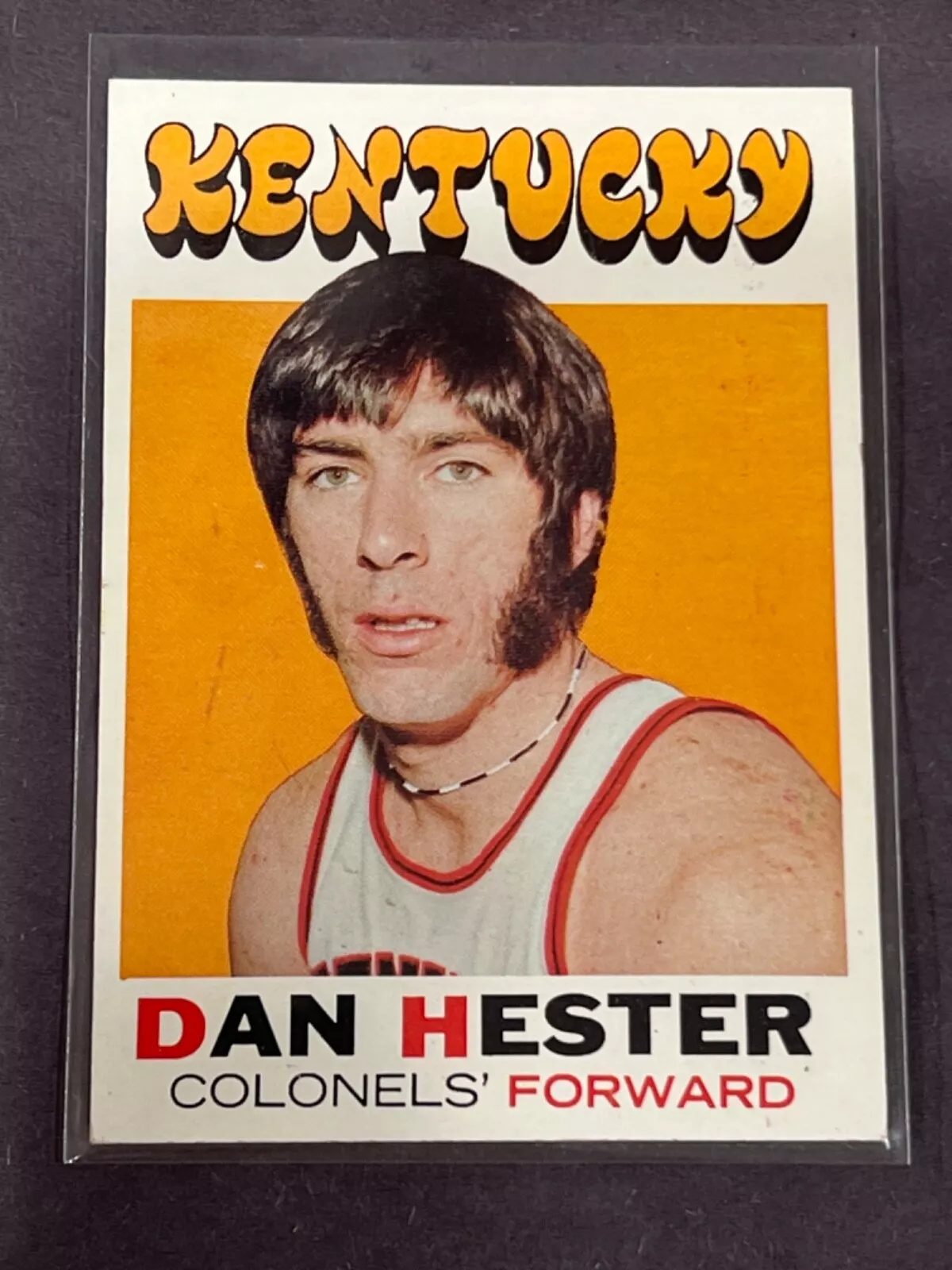 Dan Hester trading card