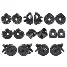 Brass Weights Steering Knuckle Portal Cover Set for 1/10 Axial SCX10 III Capra