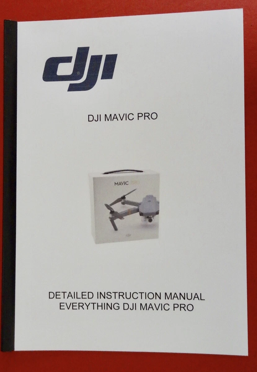 Manual dji mavic pro sale