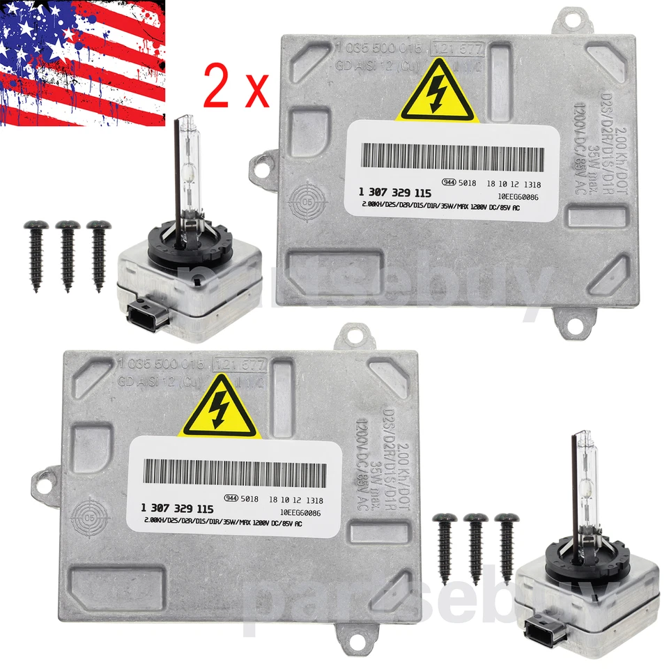 Unidad de control de faros HID de lastre de xenón 1307329115 bombilla para Saab 9-7x 2006-2008 Foto 3 de 4