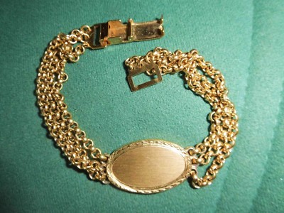 Goldenes Armband''Speidel'',Modeschmuck