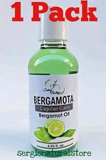 ACEITE DE BERGAMOTA 4.05 oz. EACH BERGAMOT OIL AYUDA AL CRECIMIENTO DEL CABELLO
