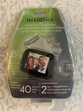 Insignia 1.8 inch LCD Digital Photo Key Chain Red Detachable New