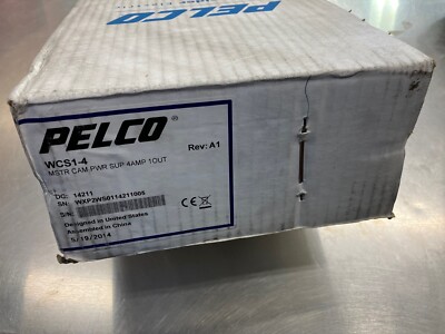 Pelco WCS1-4 Master Camera Power Supply