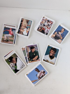 1992 Upper Deck MLB Baseball Cards Set Of 150+ GC Free Shipping Worldwide 