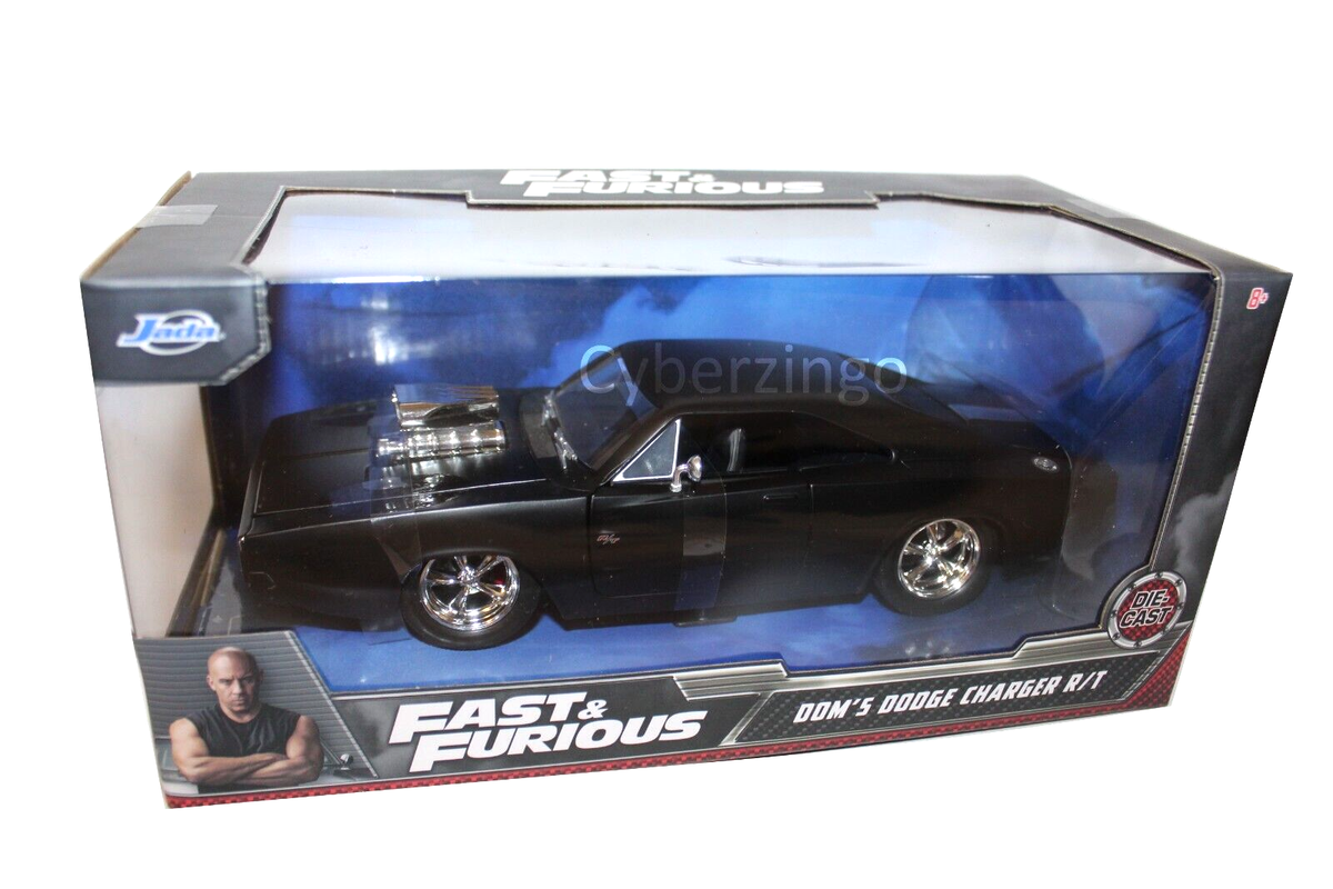 JADA DOM’S DODGE CHARGER R/T 1/32 Fast & Furious 1:24 Dom's Dodge Charger RT Jada Diecast Model Car