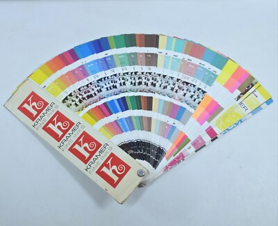 Vintage Kramer Fine Inks Color Selector - Coated And Uncoated Stock | eBay