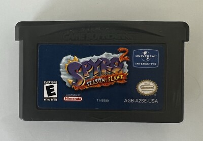 Spyro 2: Season of Flame Nintendo Game Boy Advance GameBoy (Game Only Tested)