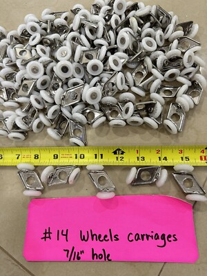 Lot Of 25 Pieces Of  SHUTTER ACCORDION WHEEL CARRIAGES #14 FOR RS-1