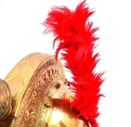Casque De Pompier Style Napoléon En Laiton – Neuf, Fabriqué En Inde, Décoration Murale Ou Costume