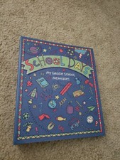 Hallmark School Days My Grade School Memories Keepsake Album New