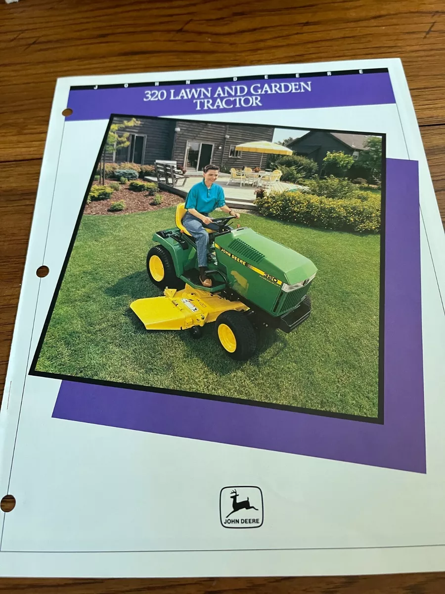 John deere sale 320 lawn tractor
