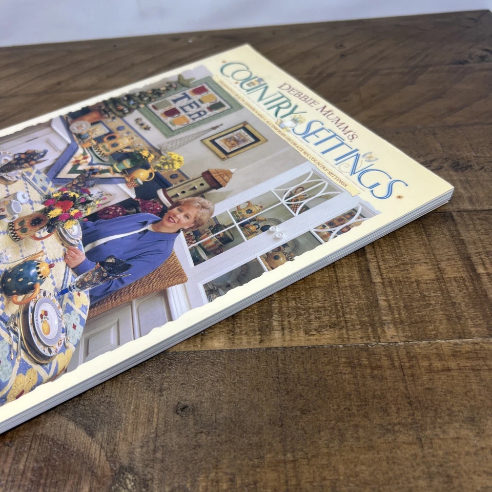 Debbie Mumms Country Settings Quilt Patterns Vintage 2001 Paperback - Image 4 of 4