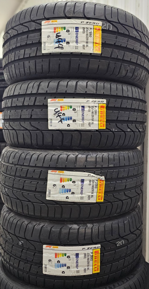 4X NEW PIRELLI P ZERO 235/40/18 235 40 ZR18 XL 95Y UHP TYRES