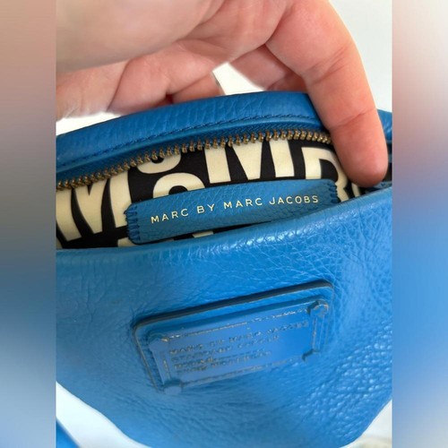 Blue Marc By Marc Jacobs Leather Crossbody - Picture 7 of 10