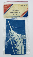 Taylor Made Vintage White Marlin Flag Catch Flag 12 x 18 Fishing Nylon 3018