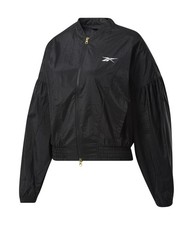 Image of Reebok Womens Fashion Cropped Jacket, Black, Small