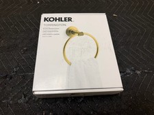 Kohler Torrington R34770-2MB Brass Brushed Moderne Wall Mounted Towel Ring