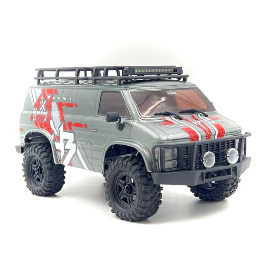 Absima HobbyPlus 1:18 Crawler CR18P EVO-V2 "Rock Van" grau RTR HBP1810503-GY - Bild 3 von 4