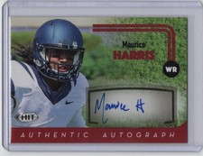 Maurice Harris 2016 SAGE HIT Autographs Red #A92 Cal Golden Bears