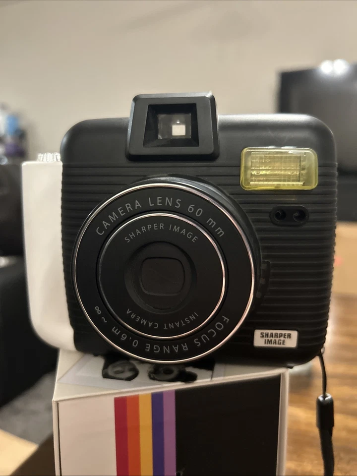 Sharper Image Instax Instant Camera-Black & White -TESTED & WORKING - Image 3 of 4