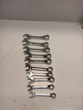 SK Tools 88110-88119 Metric Short Handle 12 Pt Combination Wrench 10mm - 19mm