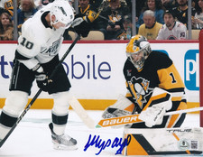 SERGEI MURASHOV signed (PITTSBURGH PENGUINS) 8X10 photo BECKETT BAS BW52119