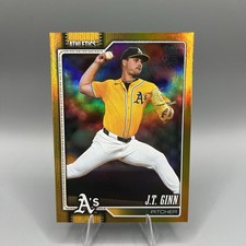 JT Ginn 2026 Topps Gold Foil /50 Athletics #153